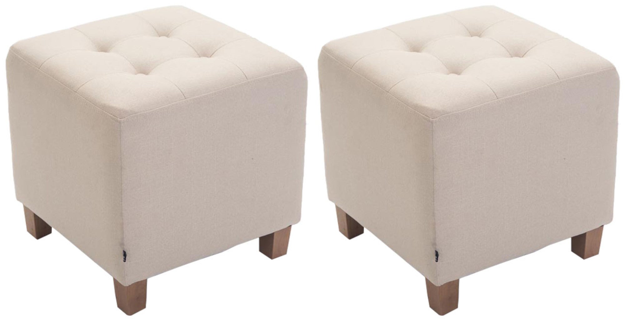2-delige set poefs 'Pharao'