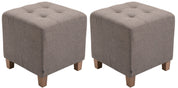 2-delige set poefs 'Pharao'