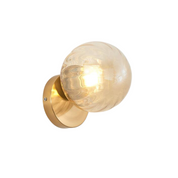 Ziver - Deze unieke lamp is voorzien van een glazen bol met een goud of zwart kleurig metalen basis en is verkrijgbaar in twee verschillende kleuren glas. De lamp verspreidt een warme gloed en is en daardoor een echte eyecatcher! ✓Gratis verzending ✓Achteraf betalen