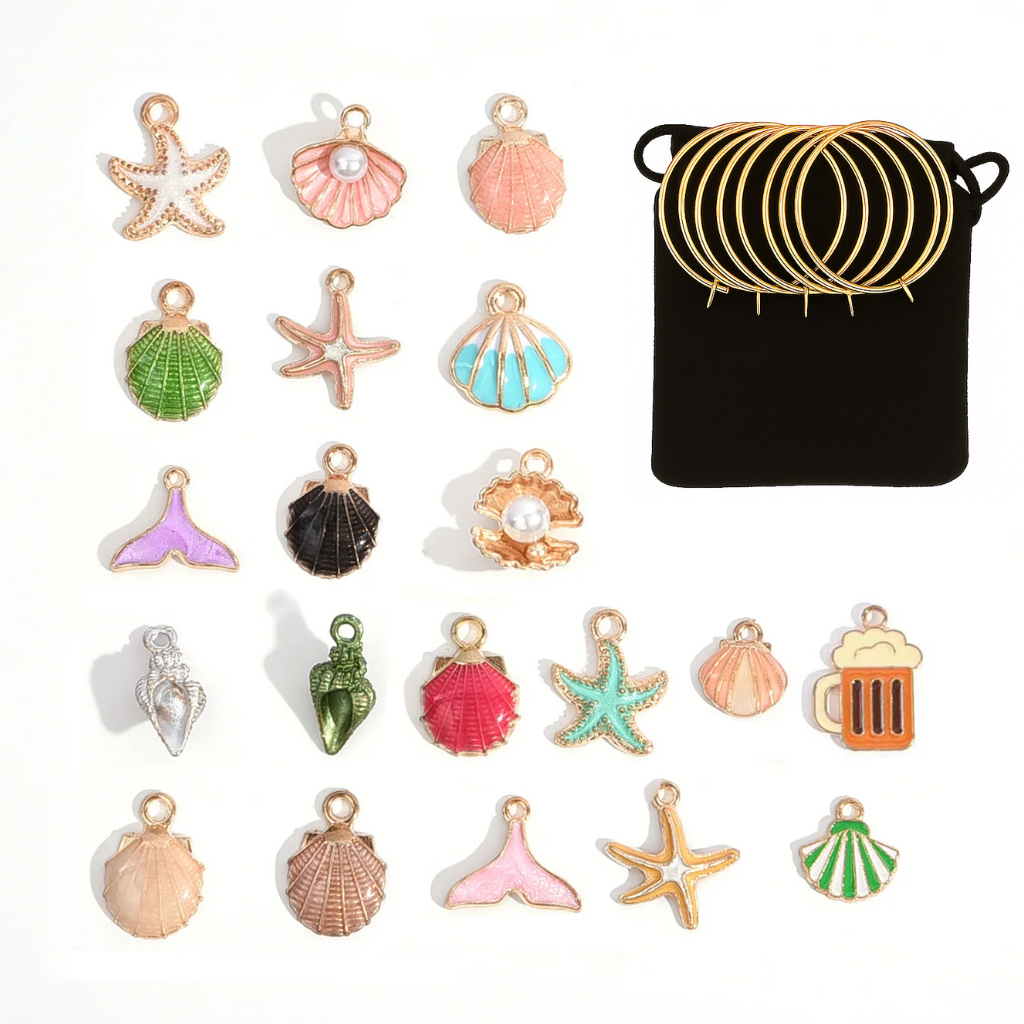 Wine Charms - Vrolijke Glasmarkeerders Voor Wijnliefhebbers