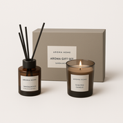 Cadeauset Geurkaars en Geurstokjes – Luxe Aroma Home Giftset