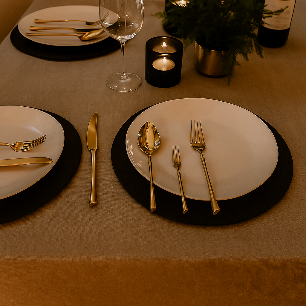 Bestekset Goud & Zilver – Eten in Stijl