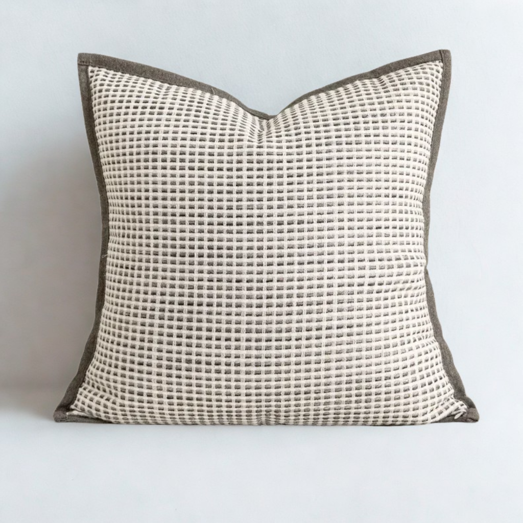 Luxe Kussenhoezen Grijs & Taupe – Mix & Match