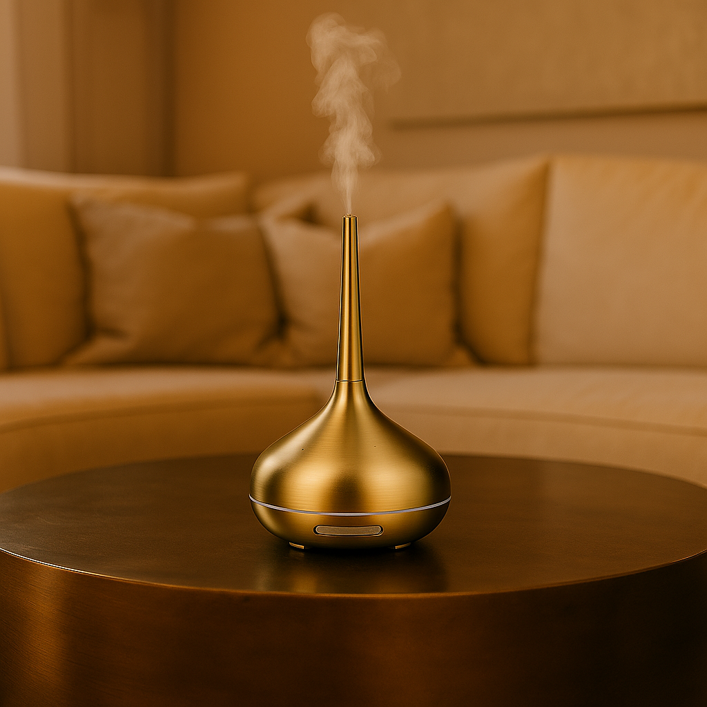 Design Aroma Diffuser – Goud & Zilver