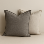 Luxe Kussenhoezen Beige & Taupe – Mix & Match