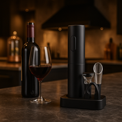 Luxe Elektrische Wijnopener Set – Inclusief Accessoires