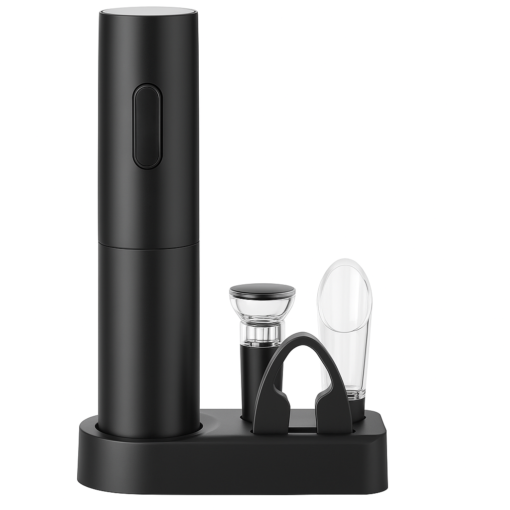 Luxe Elektrische Wijnopener Set – Inclusief Accessoires