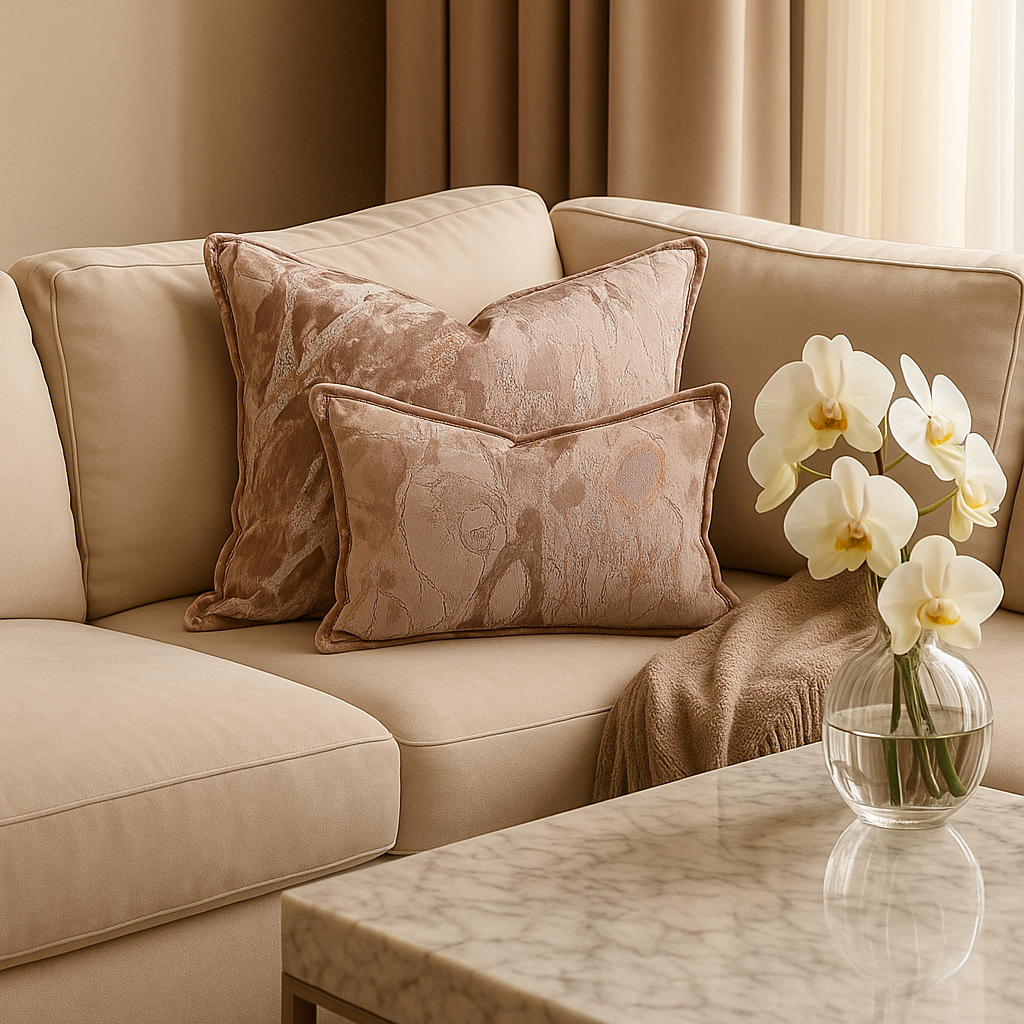 Velvet sierkussens bronsroze – stijlvol en zacht