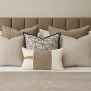 Luxe Kussenhoezen Grijs & Taupe – Mix & Match